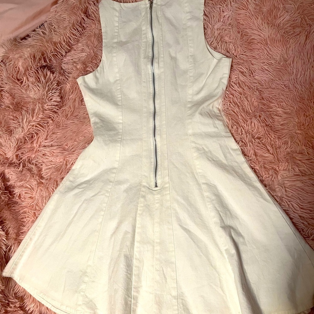 Fab’rik sleeveless dress mini Size S white - Picture 2 of 5